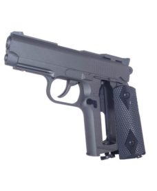 Pistolet 1911 compact Full Metal CO2 Fixe