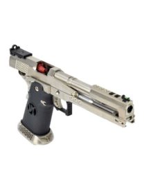 Pistolet HX2201 IPSC split silver GBB
