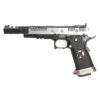 Pistolet HX2401 IPSC split silver GBB