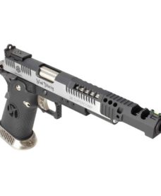 Pistolet HX2401 IPSC split silver GBB
