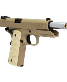 Pistolet WE 1911 Kimber Style tan GBB