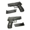 Pistolet WE F226 P226 avec Rail GBB Noir Gaz