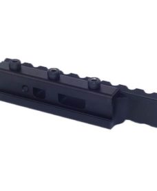 Rail adaptateur airsoft 11mm vers 21mm Dovetail to Picatinny 9 SLOTS