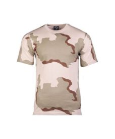 T-Shirt airsoft camouflage desert taille L