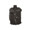 Veste tactique Noire 8 poches holster+ceinturon