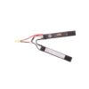 Batterie airsoft LiPo 7.4V 1300 mAh 15C 2 stick