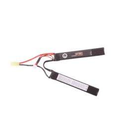 Batterie airsoft LiPo 7.4V 1300 mAh 15C 2 stick