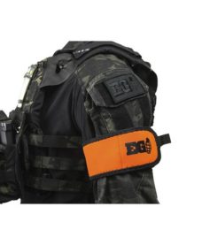 Brassard équipe airsoft orange Enola Gaye