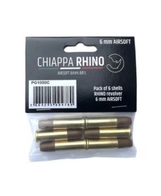 Chiappa Rhino Douilles 6mm (x6) airsoft