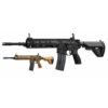 Fusil ARCTURUS 416FS airsoft AEG full métal 14.5'' noir