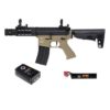 Fusil Saigo M4 Kenji court airsoft tan AEG 1J