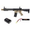 Fusil Saigo M4 Kenji long airsoft tan AEG