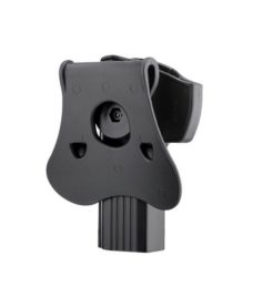 Holster airsoft rotatif CZ75 SP-01 noir rétention active