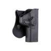 Holster airsoft rotatif M&P9 noir rétention active