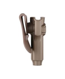 Holster airsoft rotatif M92 FDE rétention active