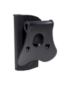 Holster airsoft rotatif SP2022 noir rétention active