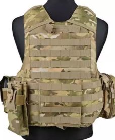 Veste Airsoft Multipoches Type CIRAS marine multicam2