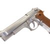 Pistolet WE M92L Long Mate Chrome GBB