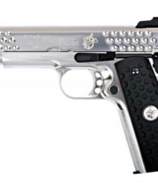 Pistolet airsoft WE 1911 Knight Hawk Chrome GBB