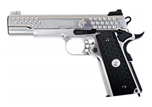 Pistolet airsoft WE 1911 Knight Hawk Chrome GBB