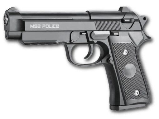 Plan Beta pistolet airsoft Heavy Metal 92 Police noir