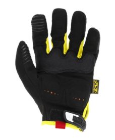 Gants airsoft Mechanix M-PACT noir-jaune1