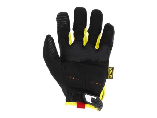 Gants airsoft Mechanix M-PACT noir-jaune1