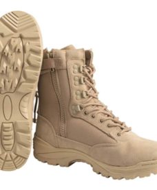 Chaussures airsoft cordura tan zip