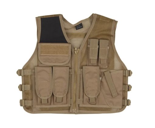 Veste militaire airsoft tactique Strike Recon tan